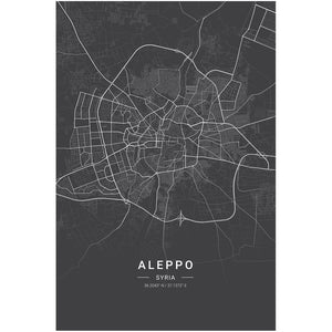 Aleppo Map