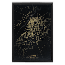 Load image into Gallery viewer, Golden Lahore Map
