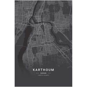 Karthoum Map