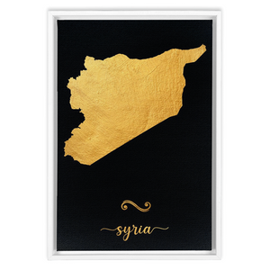 Gold Syria Map