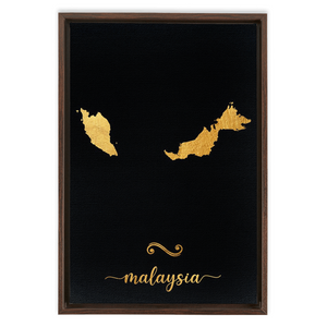 Gold Malaysia Map