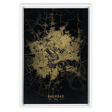 Load image into Gallery viewer, Golden Baghdad Map
