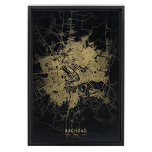 Load image into Gallery viewer, Golden Baghdad Map
