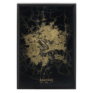 Golden Baghdad Map