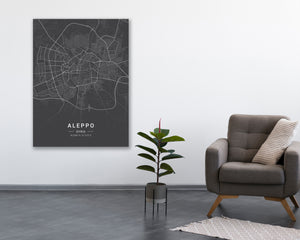 Aleppo Map