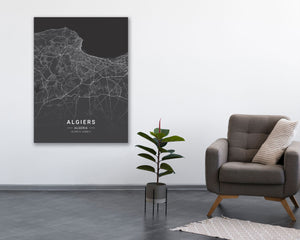 Algiers Map