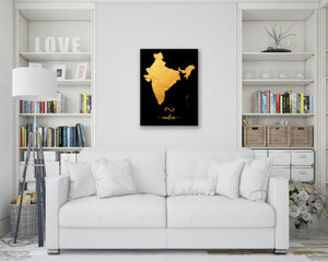 Gold India Map