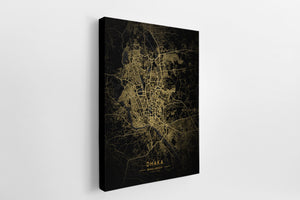 Golden Dhaka Map