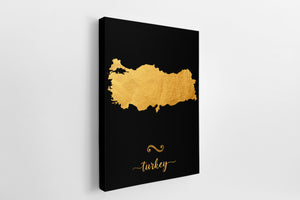 Gold Turkey Map