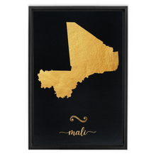 Load image into Gallery viewer, Gold Mali Map
