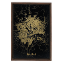 Load image into Gallery viewer, Golden Baghdad Map
