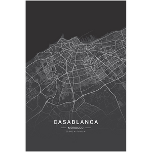 Casablanca Map