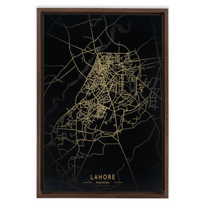 Golden Lahore Map