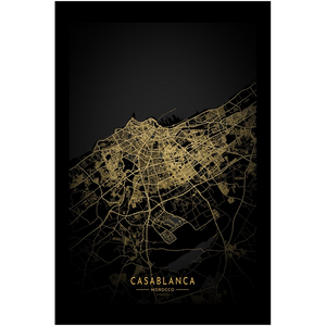 Golden Casablanca Map