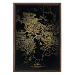 Golden Kabul Map