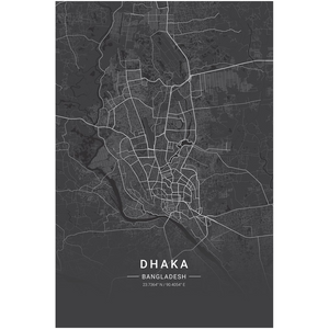 Dhaka Map